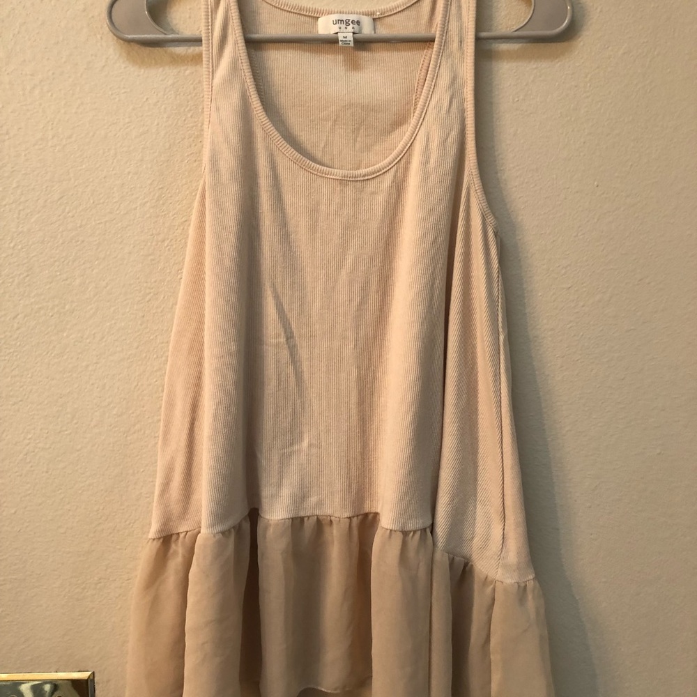 Umgee ruffle tank